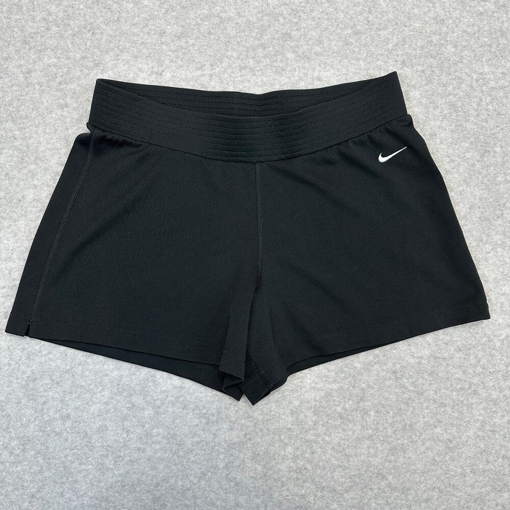 Nike Performance Athletic Shorts SZ S Black Pull On Workout Stretch Running